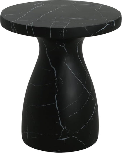 Christopher Knight Home Jayme Outdoor Side Table, Round Top Patio End Table - Image 3