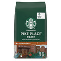 Starbucks Whole Bean Coffee, Medium Roast Coffee, Pike Place Roast, 100% Arabica, 1 bag (28 oz)