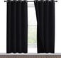 NICETOWN 100% Blackout Window Curtain Panels, Full Light Blocking Drapes by NICETOWN