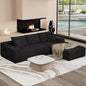 96" L Shaped Modular Sectional Sofa, Boneless Cloud Couch by Unknown