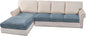 H.VERSAILTEX Velvet Stretch Sectional Couch Covers by HVERSAILTEX