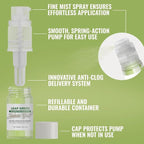 Bakell - Leaf Green Tinker Dust (4g, 1x Mini Spray Pump) Edible Glitter for Food, Desserts, and Beverages!