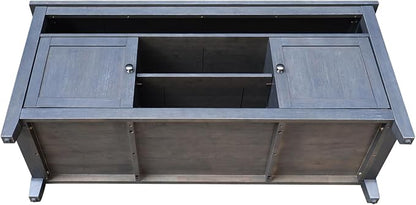 IC INTERNATIONAL CONCEPTS Solid Wood Entertainment/TV Stand - Image 10