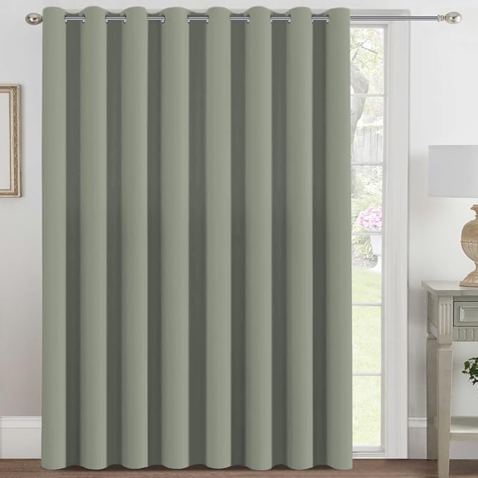 H.VERSAILTEX Blackout Patio Curtains 100 x 108 Inches by HVERSAILTEX
