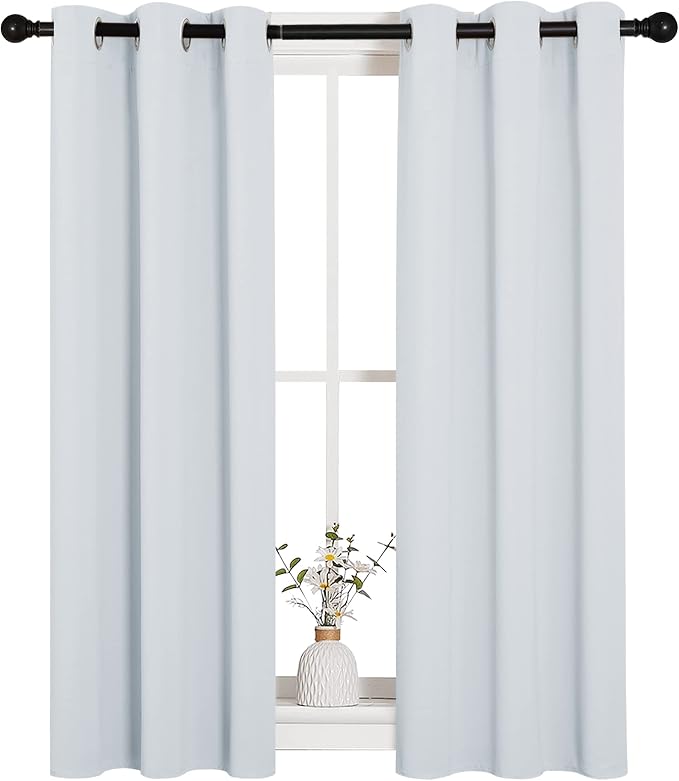 NICETOWN Room Darkening Draperies Curtains Panels, Window Treatment Thermal by NICETOWN