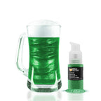 Brew Glitter - Green (25g 1x Pump) | Edible Glitter for Cocktails, Mocktails and Beverages