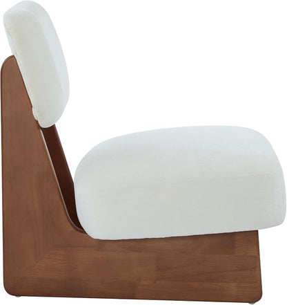 GDFStudio Upholstered Armless Accent Chairs Set of 2 Modern Side Chair - Image 9