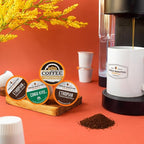 Fresh Roasted Coffee, African Variety Pack, K-Cup Compatible, 96 Pods