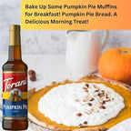 Jimoco® Syrup Pump Dispenser + Torani® Pumpkin pie Syrup, 25.4 oz - Coffee Syrup Pump & Flavoring Bundle