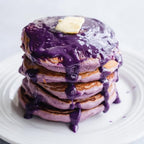 Ninong's Dessert Lab Ube Pancake Mix, Ube Flavored Buttermilk Pancake Mix with Real Ube, Makes Ube Cakes, Waffles, Crepes and more, Just Add Water (1 Pound)