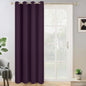 Yakamok Purple Room Darkening Curtains 84 inch Sliding Door Drapes | 1 by Yakamok
