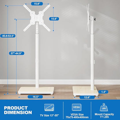 Swivel/Tilt Universal Floor TV Stand - Image 7