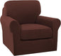 Turquoize 2 Piece Chair Covers Armchair Slipcovers by Turquoize