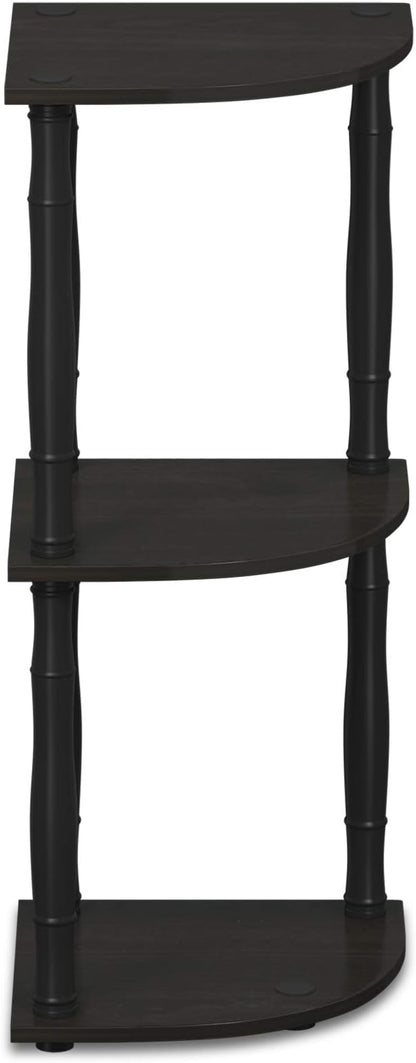 Furinno Turn-N-Tube 3-Tier Corner Display Rack Multipurpose Shelving Unit - Image 5