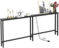 VASMIA 70.9 Inch Narrow Console Table by VASMIA
