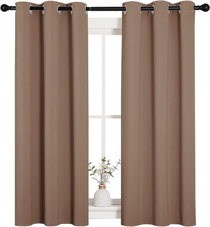 NICETOWN Window Draperies Room Darkening Curtain Panels, Window Treatment by NICETOWN