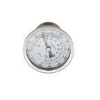 Stainless Steel Bi-Metal Thermometer,1.5" Tri-clamp 4" Stem, 3" Dial, 0 to 200 F Degrees