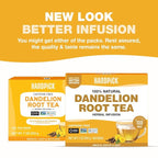 HANDPICK, Dandelion Root & Leaf Tea Bags (100 Herbal Tea Bags) Caffeine-Free Herbal Blend | Eco-Conscious Teabags | Direct from Source