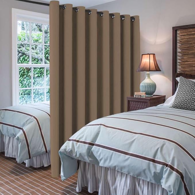 H.VERSAILTEX Blackout Patio Curtains 100 x 96 Inches - Image 2