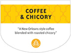 Community Coffee Coffee & Chicory 12 Count Coffee Pods, Medium-Dark Roast, Compatible with Keurig 2.0 K-cup Brewers, 12 Count (Pack of 1)