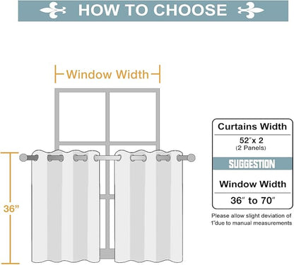 ChrisDowa Small Blackout Curtains - Image 6