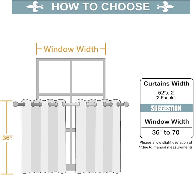 ChrisDowa Small Blackout Curtains - Image 5
