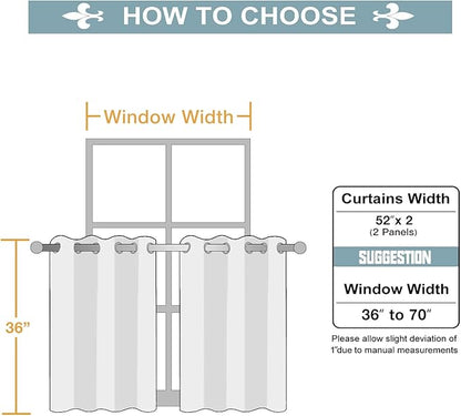 ChrisDowa Small Blackout Curtains - Image 5