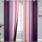 Pink and Purple Ombre Blackout Curtains by ESTELARTEXTILER