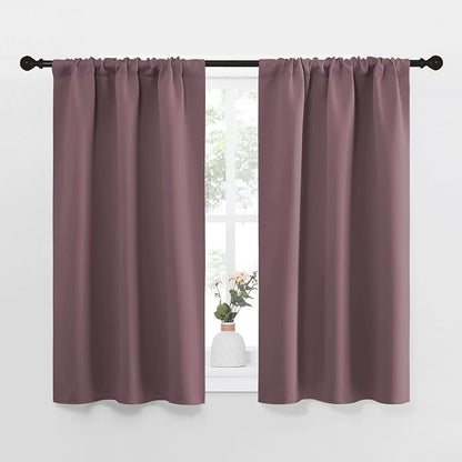 NICETOWN Kitchen Curtains, Short Blackout Curtains & Drapes, Small Window by NICETOWN