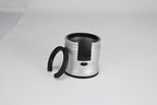 Espresso Tamping Station, Coffee Portafilter Holder, Aluminum Alloy Stand Fit for Most 51mm, 53mm, 54mm and 58mm Portafilter (Round,Silver)