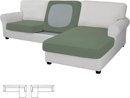 Easy-Going Stretch 3 Pieces Couch Cushion Covers by Easy-Going