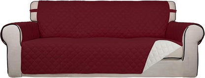 PureFit Reversible Quilted Sofa Cover Dog Couch Covers by PureFit