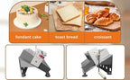 Manual Fondant Dough Sheeter, 16 inch Pastry Dough Roller, Croissant Baking Presser