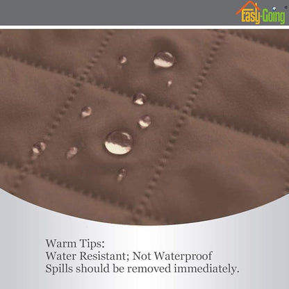 Easy-Going Reversible Couch Cover, Large Futon Sofa, Water Resistant Furniture - Image 5