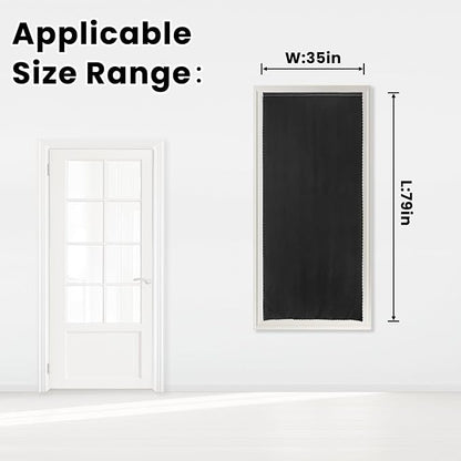 Adhesive Blackout Curtains- Self Stick Shades Window Blinds Curtains No Rod - Image 7