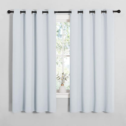 NICETOWN Room Darkening Draperies Curtains Panels, Window Treatment Thermal - Image 2