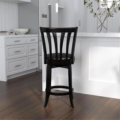 Hillsdale Savana Wood Kitchen Counter Height Stool, 29.5" High - Image 5
