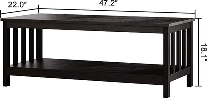 ChooChoo Mission Coffee Table, 47 inch - Image 2