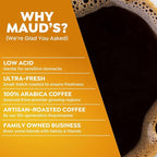 Maud's Breakfast Blend Coffee Pods, 18 ct, Light Roast Coffee in Recyclable Single Serve Pods – 100% Arabica Beans, Compatible with Keurig K Cups Maker