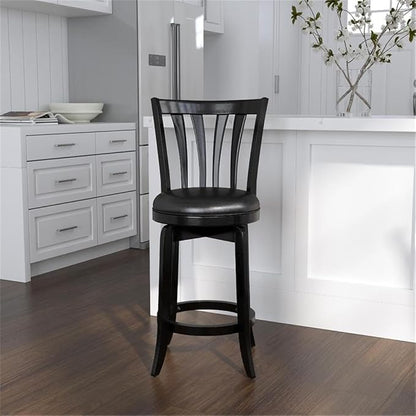 Hillsdale Savana Wood Kitchen Counter Height Stool, 29.5" High - Image 2