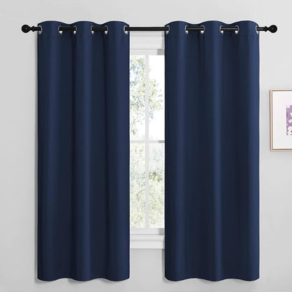NICETOWN Blackout Draperies Curtains, All Season Thermal Insulated Solid by NICETOWN