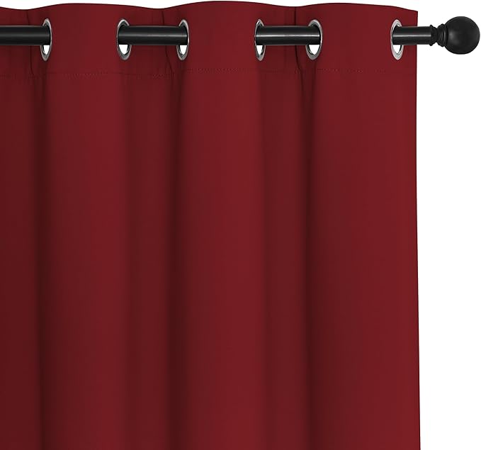 NICETOWN Door Curtain for Closet Doors 80 Inches Long 1 Panel, Room Divider - Image 7