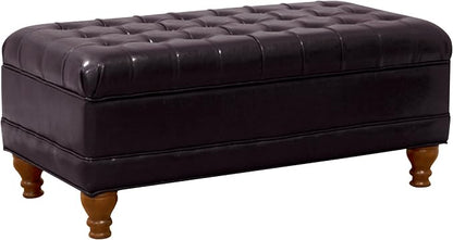 HomePop Deluxe Tufted Storage Bench by HomePop