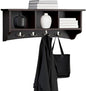 Shaker Cottage Wall-Mounted Coat Rack by AlaterreFurniture