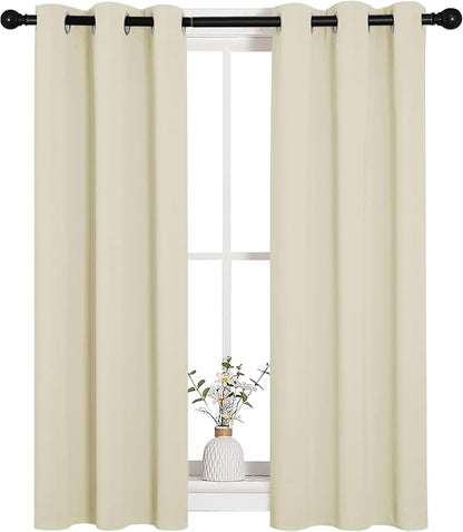NICETOWN Room Darkening Short Curtain Panels - Image 2