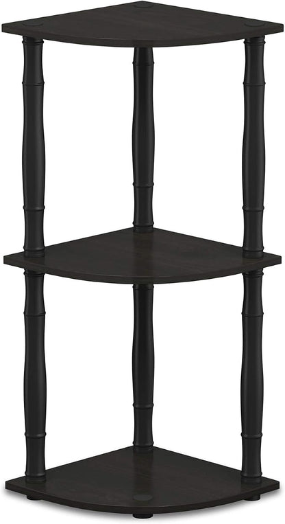 Furinno Turn-N-Tube 3-Tier Corner Display Rack Multipurpose Shelving Unit - Image 4