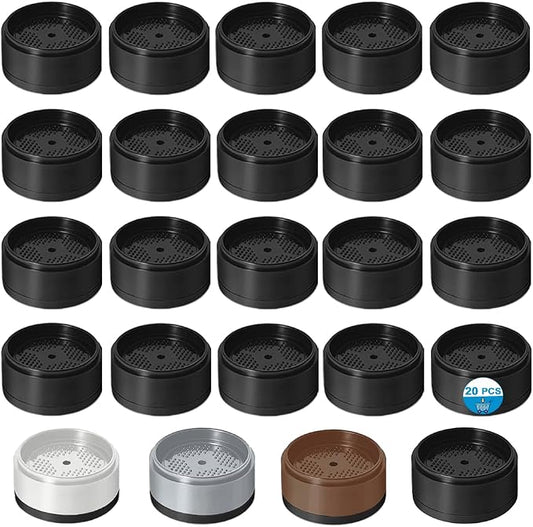 Bed Risers 1 inch, 2 inch, 3 inch, 4 inch Heavy Duty, Adjustable Furniture Riser by EGTTGIN