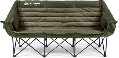 Huskfirm 3 Person Camping Chairs Folding Double Camping Chair Portable - Image 7