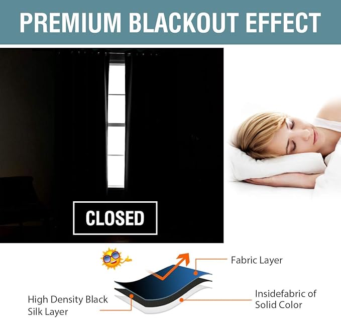 H.VERSAILTEX Pink Blackout Curtain - Image 5