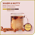 Don Francisco's Cinnamon Hazelnut Flavored Coffee - 72 K-Cup Compatible Single-Serve Pods - 100% Arabica - Compatible with Keurig Brewers